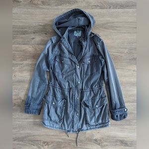 Aritzia Talula Trooper Jacket, Blue, Size XS